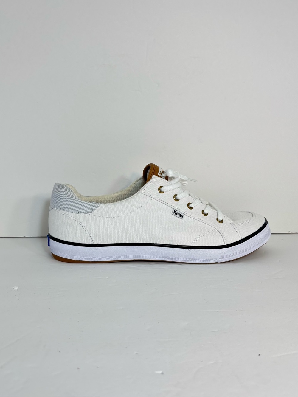 NEW Keds Center III Womens Sneakers Canvas Size 11 WF67489 Tennis Shoes White